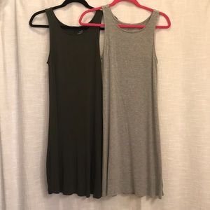 SET OF 2 - GAP LUXE SWING SL DRESSES XS